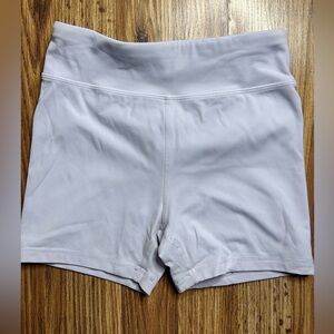 Girls Lavender Active Shorts Size Medium